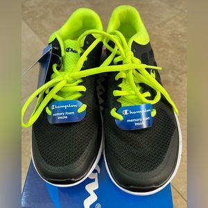 Champion memory foam tennis shoes.